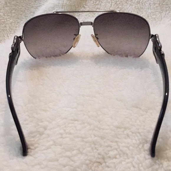 Fendi aviator sunglasses in black main image 2